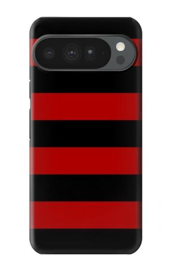 S2638 Black and Red Striped Case For Google Pixel 10 Pro XL