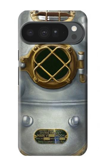S2646 Vintage Deep Sea Diver Helmet Case For Google Pixel 10 Pro XL