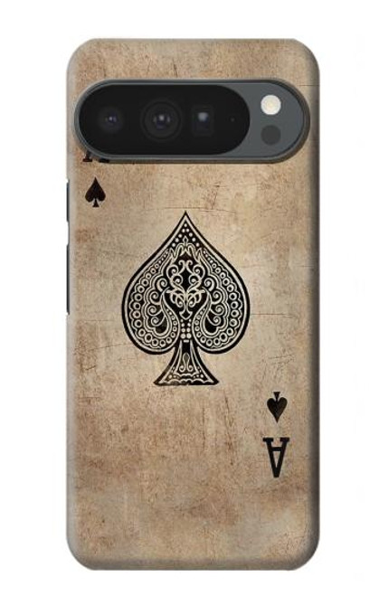 S2928 Vintage Spades Ace Card Case For Google Pixel 10 Pro XL