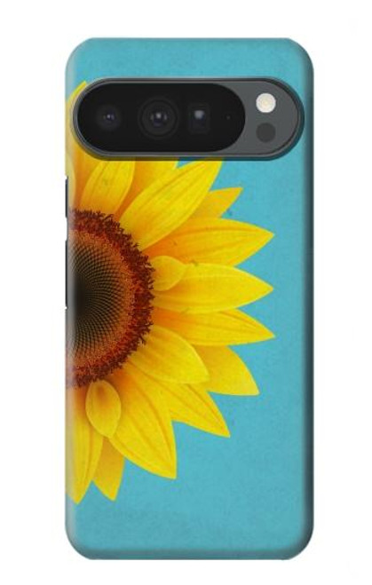 S3039 Vintage Sunflower Blue Case For Google Pixel 10 Pro XL