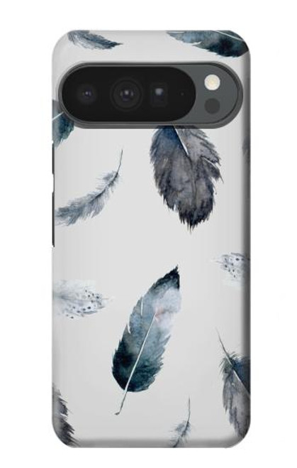 S3085 Feather Paint Pattern Case For Google Pixel 10 Pro XL