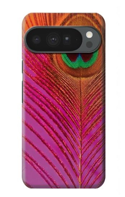 S3201 Pink Peacock Feather Case For Google Pixel 10 Pro XL