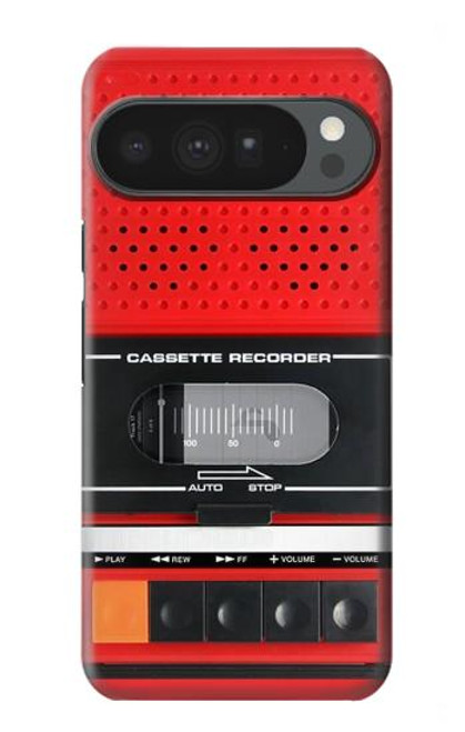 S3204 Red Cassette Recorder Graphic Case For Google Pixel 10 Pro XL