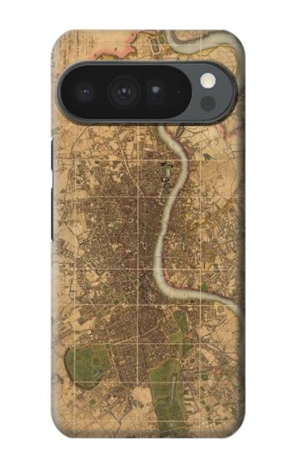 S3230 Vintage Map of London Case For Google Pixel 10 Pro XL