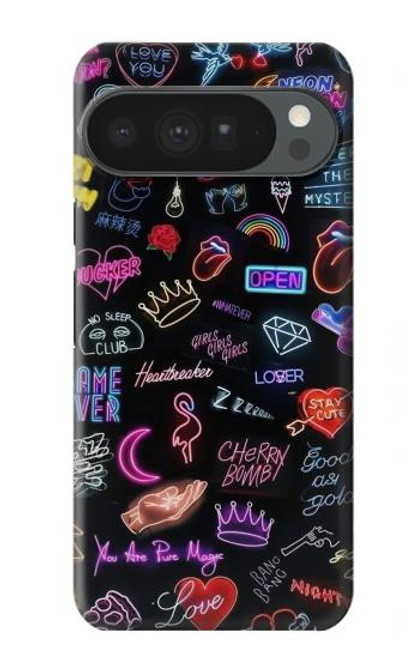 S3433 Vintage Neon Graphic Case For Google Pixel 10 Pro XL