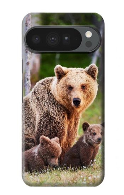 S3558 Bear Family Case For Google Pixel 10 Pro XL
