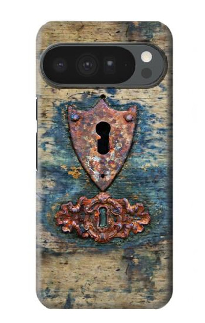 S3955 Vintage Keyhole Weather Door Case For Google Pixel 10 Pro XL