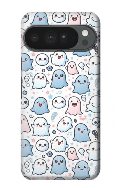 S4013 Seamless Cute Ghost Pattern Case For Google Pixel 10 Pro XL