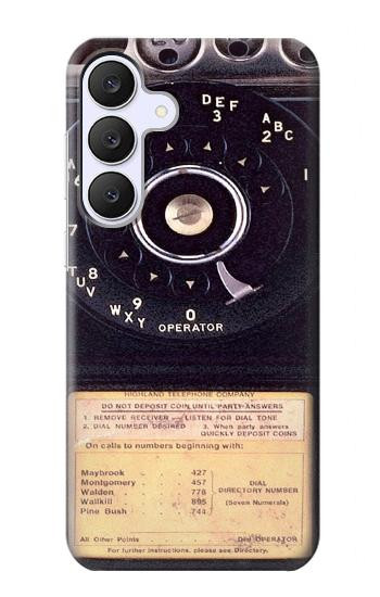 S0086 Payphone Vintage Case For Samsung Galaxy S25 FE