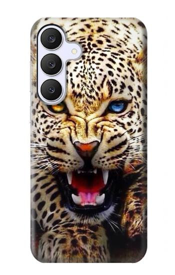 S1932 Blue Eyed Leopard Case For Samsung Galaxy S25 FE