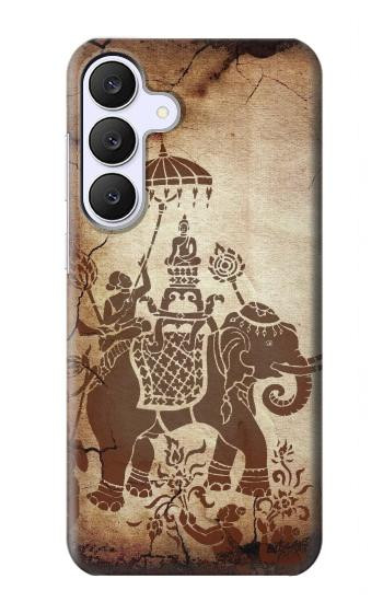 S2102 Thai Art Buddha on Elephant Case For Samsung Galaxy S25 FE