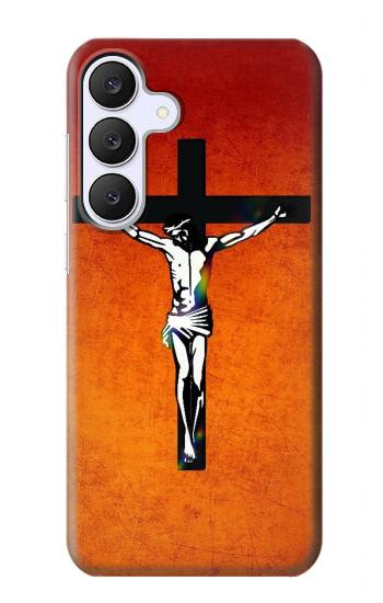 S2421 Jesus Christ On The Cross Case For Samsung Galaxy S25 FE