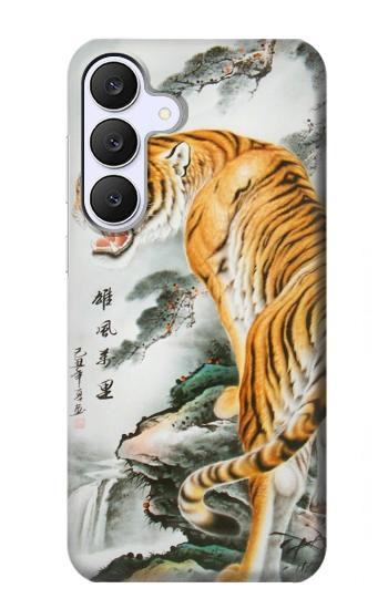 S2750 Oriental Chinese Tiger Painting Case For Samsung Galaxy S25 FE, S26 FE