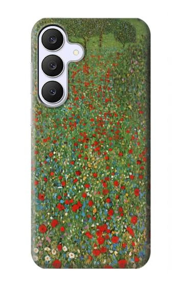 S2872 Gustav Klimt Poppy Field Case For Samsung Galaxy S25 FE