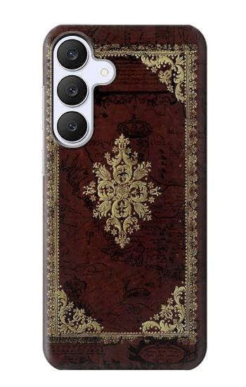 S3014 Vintage Map Book Cover Case For Samsung Galaxy S25 FE, S26 FE
