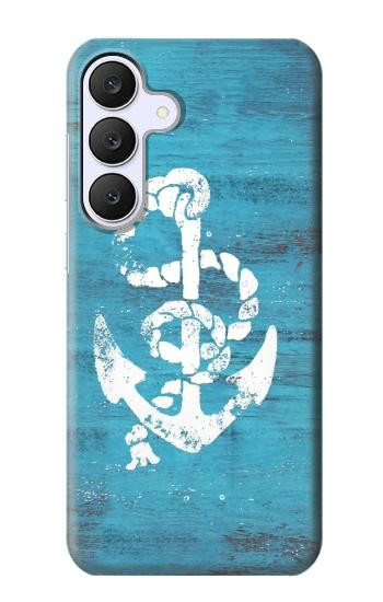 S3053 Marine Anchor Blue Case For Samsung Galaxy S25 FE