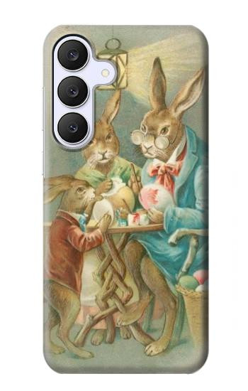 S3164 Easter Rabbit Family Case For Samsung Galaxy S25 FE, S26 FE