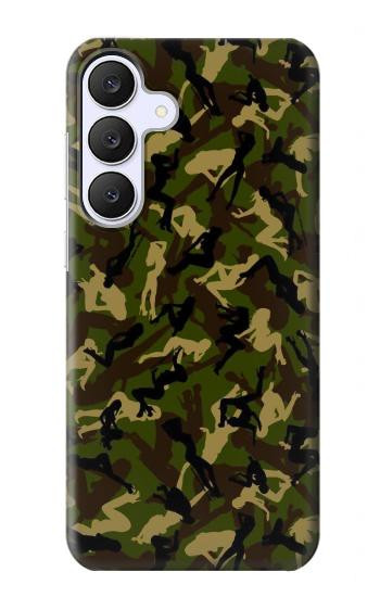 S3356 Sexy Girls Camo Camouflage Case For Samsung Galaxy S25 FE, S26 FE