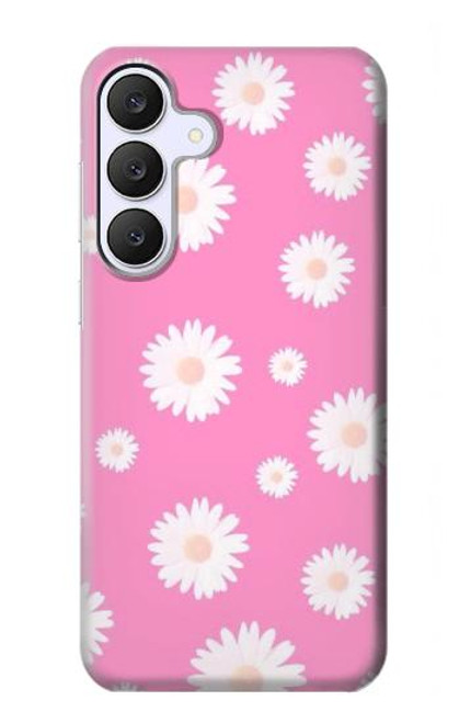 S3500 Pink Floral Pattern Case For Samsung Galaxy S25 FE