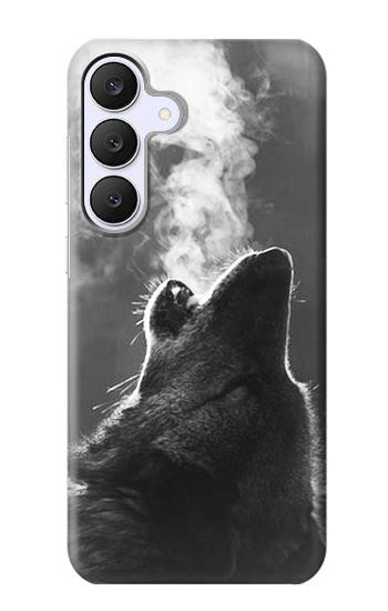 S3505 Wolf Howling Case For Samsung Galaxy S25 FE, S26 FE