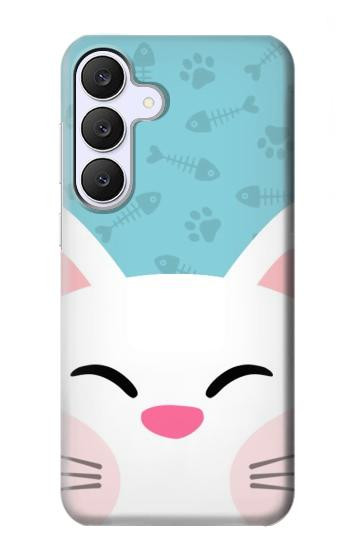 S3542 Cute Cat Cartoon Case For Samsung Galaxy S25 FE