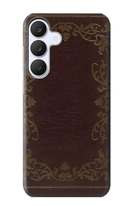 S3553 Vintage Book Cover Case For Samsung Galaxy S25 FE