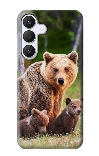 S3558 Bear Family Case For Samsung Galaxy S25 FE