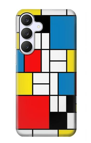 S3814 Piet Mondrian Line Art Composition Case For Samsung Galaxy S25 FE