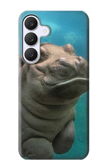 S3871 Cute Baby Hippo Hippopotamus Case For Samsung Galaxy S25 FE