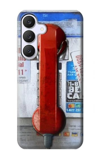 S3925 Collage Vintage Pay Phone Case For Samsung Galaxy S25 FE