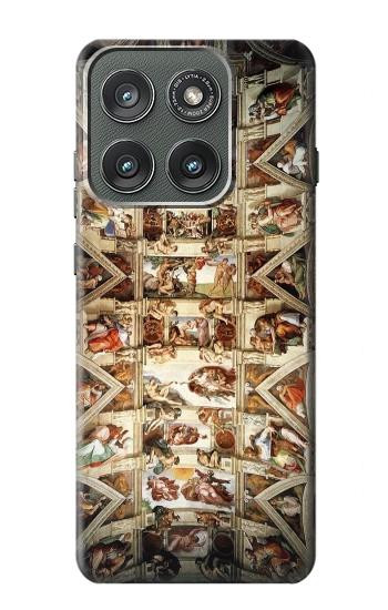 S0177 Michelangelo Chapel ceiling Case For Motorola Edge (2025)