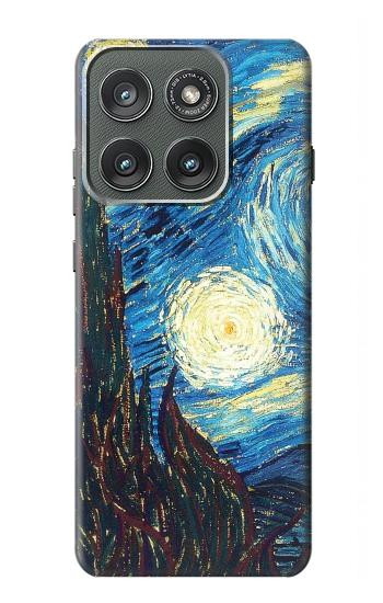 S0582 Van Gogh Starry Nights Case For Motorola Edge (2025)