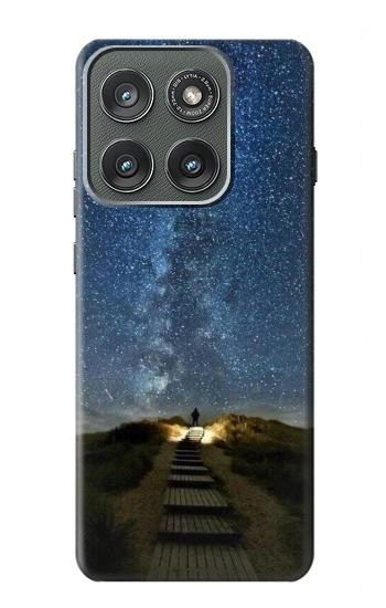 S0734 Stairway to Heaven Iceland Case For Motorola Edge (2025)