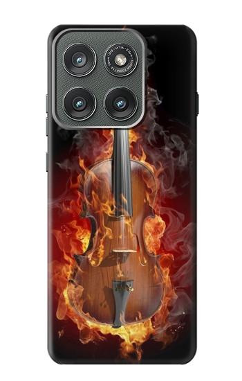 S0864 Fire Violin Case For Motorola Edge (2025)
