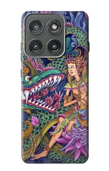 S1240 Bali Painting Case For Motorola Edge (2025)