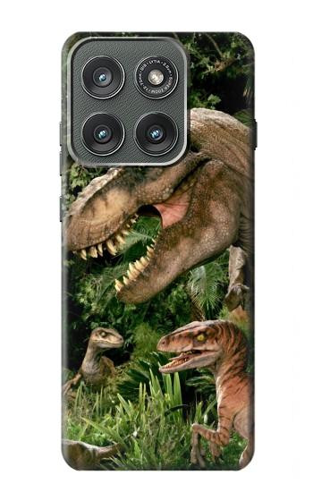 S1452 Trex Raptor Dinosaur Case For Motorola Edge (2025)