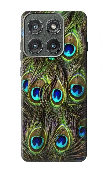 S1965 Peacock Feather Case For Motorola Edge (2025)