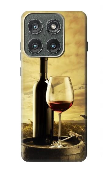 S2042 A Grape Vineyard Grapes Bottle Red Wine Case For Motorola Edge (2025)