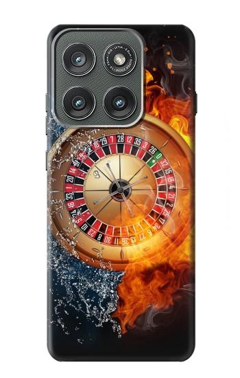 S2289 Roulette Casino Gamble Case For Motorola Edge (2025)