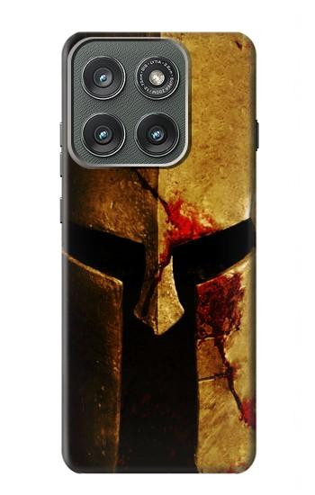 S2439 Warrior Spartan Helmet Case For Motorola Edge (2025)