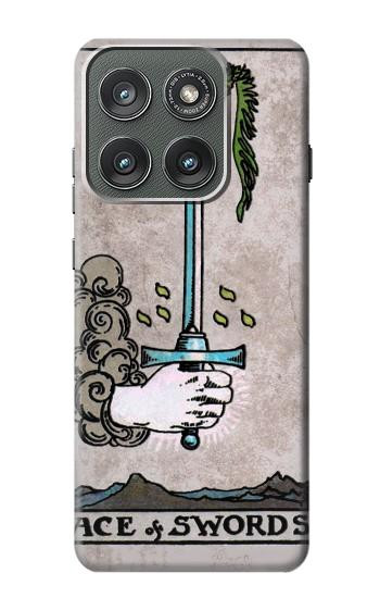 S2482 Tarot Card Ace of Swords Case For Motorola Edge (2025)