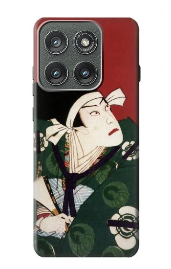 S2498 Japan Art Toyohara Kunichika Case For Motorola Edge (2025)