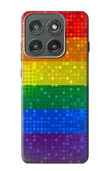 S2683 Rainbow LGBT Pride Flag Case For Motorola Edge (2025)