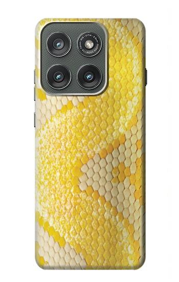 S2713 Yellow Snake Skin Graphic Printed Case For Motorola Edge (2025)