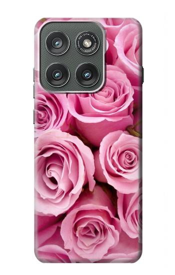 S2943 Pink Rose Case For Motorola Edge (2025)