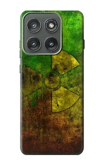 S3202 Radioactive Nuclear Hazard Symbol Case For Motorola Edge (2025)