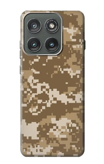 S3294 Army Desert Tan Coyote Camo Camouflage Case For Motorola Edge (2025)