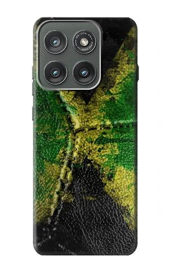 S3319 Jamaica Flag Vintage Football Graphic Case For Motorola Edge (2025)