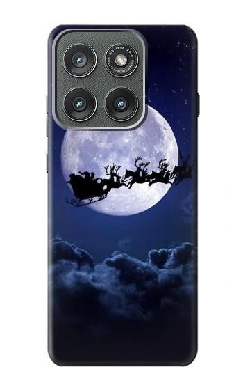 S3508 Xmas Santa Moon Case For Motorola Edge (2025)