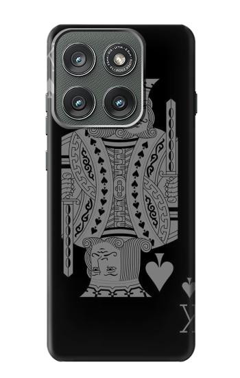 S3520 Black King Spade Case For Motorola Edge (2025)